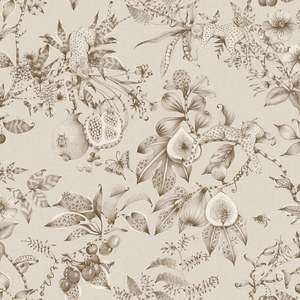 Liana – Leopard Wallpaper – Beige