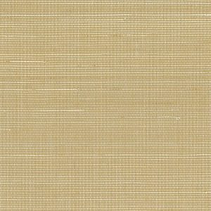 Abaca Natural Fibre WIDE Wallpaper - Biscuit