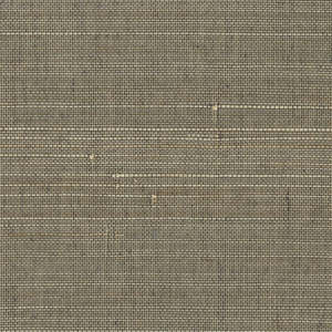 Abaca Natural Fibre WIDE Wallpaper - Brown Mountains