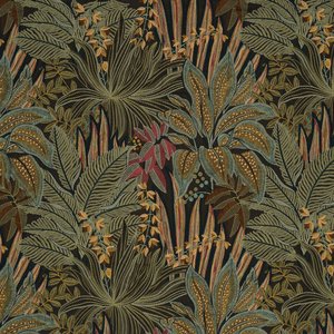 Jungle Room Drapery Fabric