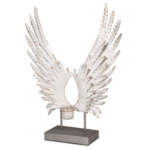 Small White Wings On Stand
