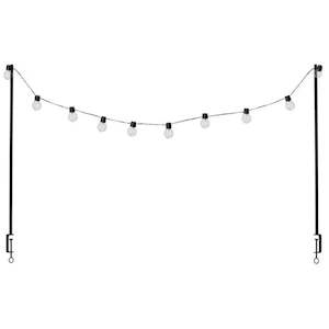 Lighting: Table Clamp with Solar Lights