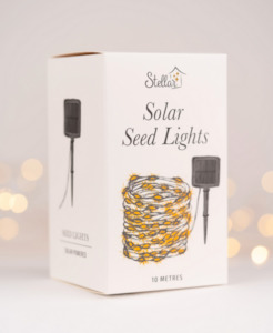Solar Seed Lights 10m Copper