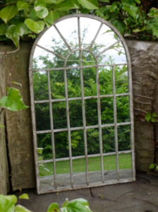 Outdoor Arched Mirror