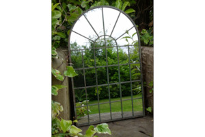 Metal Arch Mirror