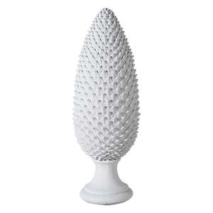 Ornaments: Large White Artichoke Ornament