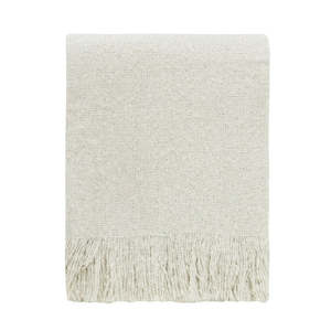 Cosy Throw -Bone White