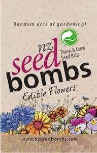 Outdoor: NZ Seed Bombs - Edible Flowers