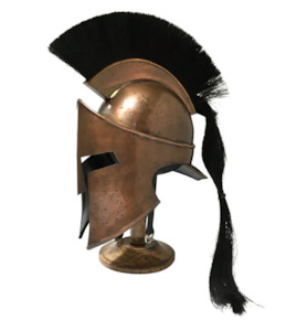 Bookends Office Decor: Spartan Helmet