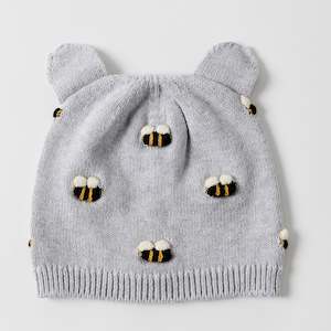 HONEY BEE KNIT BEANIE