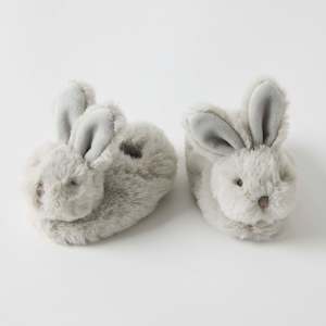 Babies: SOME BUNNY LOVES YOU GREY BOOTIES