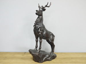 Ornaments: Stag on Plinth