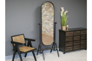 Industrial Cheval Mirror