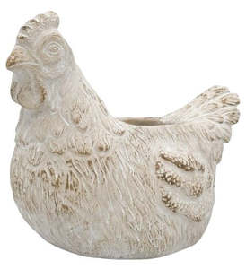 All: Fable Chicken Planter Bisque 25cm
