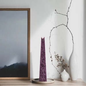Wild Plum - Living Light Icicle Candles