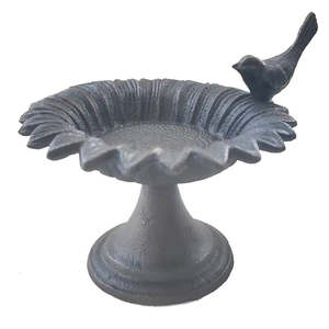 Outdoor: 14cm Bird Bath/Feeder