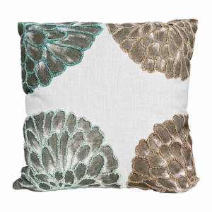 WILLA ABSTRACT FLORAL CUSHION