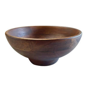 MANGO WOOD DECORATIVE BOWL