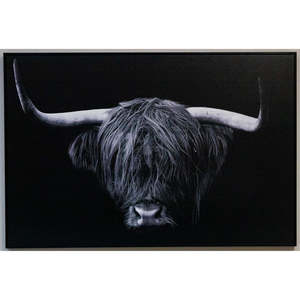 Framed Wall Art -Highland Cow