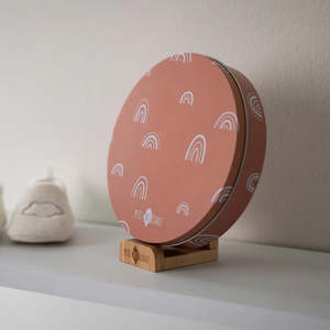 Clay Imprint Keepsake Box - Rainbow Terracotta