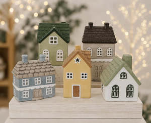 Tealight Houses - Winter Collection