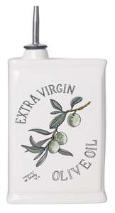 Tableware: Olive Oil Classic Oil Decanter White 17cm