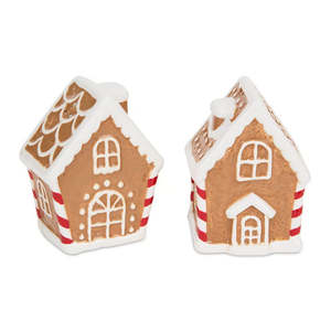 GINGERBREAD HOUSES SALT & PEPPER SET