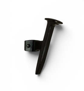 Shelves: Black Nail Coat Hook