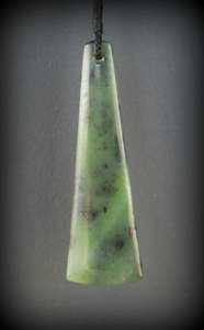 Drops: Greenstone Drop Necklace  item #7315