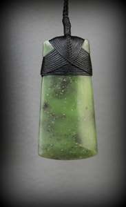 Greenstone Toki Pendant item # 7297