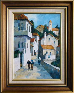 Morning Gossip, Lasila, Italy