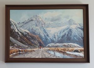 Products: Southern Alps with walkers