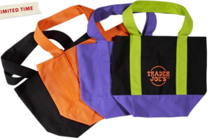 Shopping Lists: Trader Joe's Mini Halloween Tote Bags
