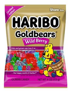 Grocery: Haribo Goldbears Wild Berry