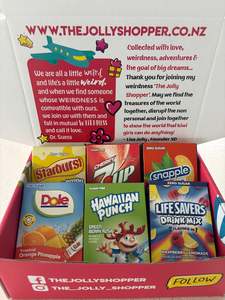 Gift Boxes In Stock: Jolly Shopper USA Sugar Free Drinks Box