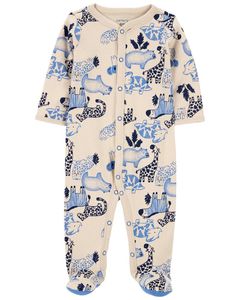 Kids Clothing In Stock: Carters Baby Safari Snap-Up Cotton Sleep & Play