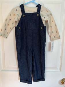 Kids Clothing In Stock: Carters 2 Piece Overall Set