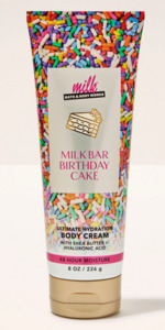 Body Lotion: Milk Bar Birthday Cake  Ultimate Hydration Body Cream