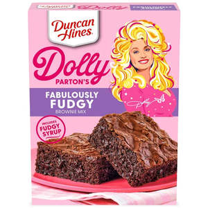Baking: Duncan Hines Dolly Parton's Fabulously Fudgy Brownie Mix, 17.6 oz