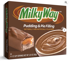 Baking: MILKY WAY™ Milk Chocolate Pudding & Pie Filling, 3.03 oz, Box