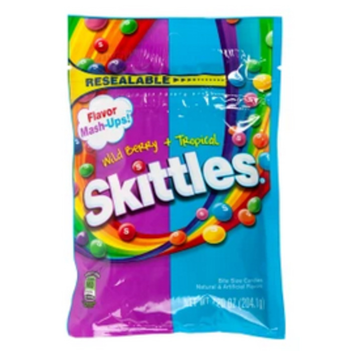 Skittles Flavour Mashups 7.2oz Peg Bag
