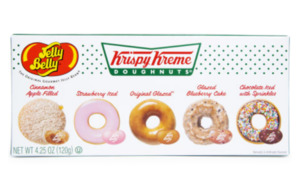 Chocolate Candy: Jelly Belly® Jelly Beans Krispy Kreme Doughnuts® Flavors Gift Box 4.25oz