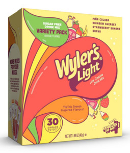 Wyler's Light Watertok Island Variety Sugar Free Drink Mix - 30ct