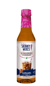 Drinks: Jordan's Skinny Mixes Naturally Sweetened Sugar Free Caramel Coffee Flavoring Syrup - 12.7 fl oz