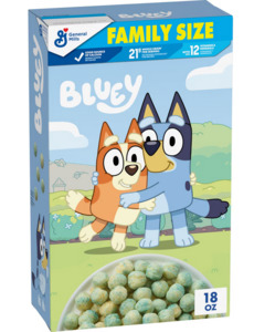 **BB07/05/26** General Mills Bluey Cereal - 18oz