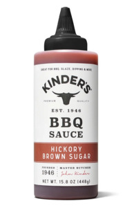 Sauces Dressings: Kinder's Hickory Brown Sugar Barbecue Sauce, 15.8 oz