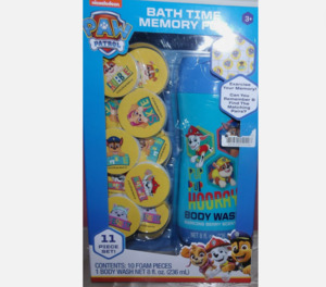 Bath Time Fun: Paw Patrol Bath Time Memory Fun