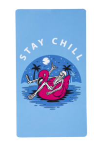 Skeleton Beach Towel 30in x 60in