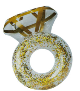 Toys Games: Inflatable Ring Tube 45.28in x 32.28in