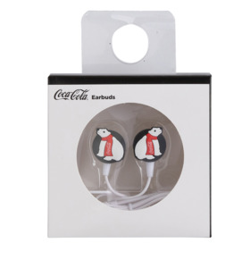 Coca Cola Polar Bear Earbuds